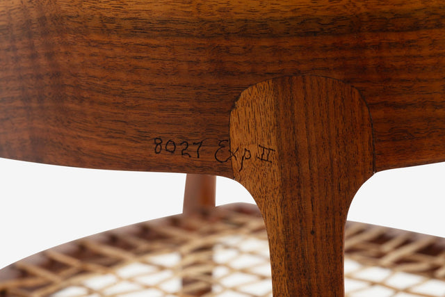 Arthur Carpenter Espenet Curved Back Arm Chair, c. 1980