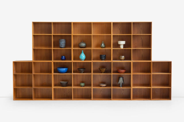 Mogens Koch Bookcases, Set of Seven