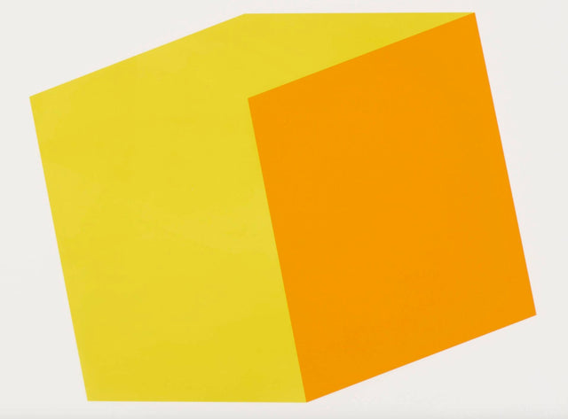 Ellsworth Kelly Yellow Orange from the Series of Ten Lithographs 1970