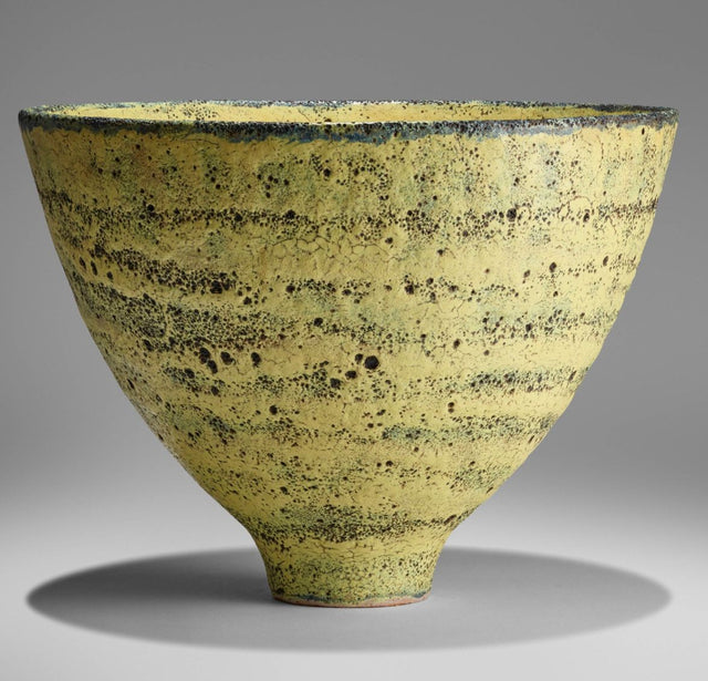 Gertrud and Otto Natzler Monumental Studio Bowl 1956