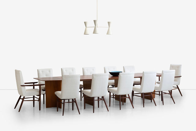George Nakashima Chairs for Widdicomb Origins set of Twelve Dining Chairs