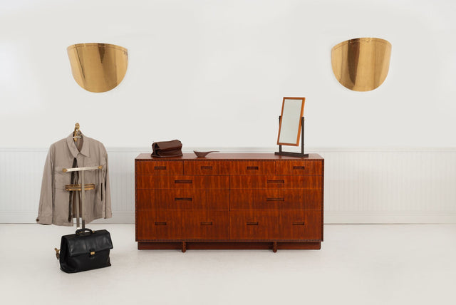 Frank Lloyd Wright, Cabinet for Heritage Henredon Oiled Mahogany 1957