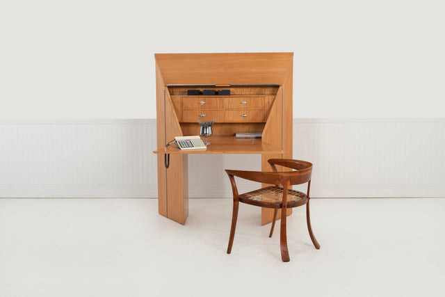 Arthur Carpenter Espenet Curved Back Arm Chair, c. 1980