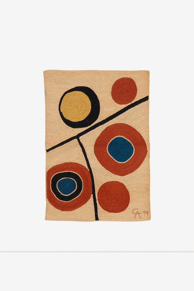 After Alexander Calder "Floating Circles" Tapestry