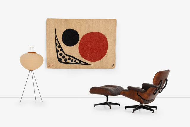 Charles Eames for Herman Miller Rich Grained Rosewood 670 and 671 Lounge chair and Ottoman 1960