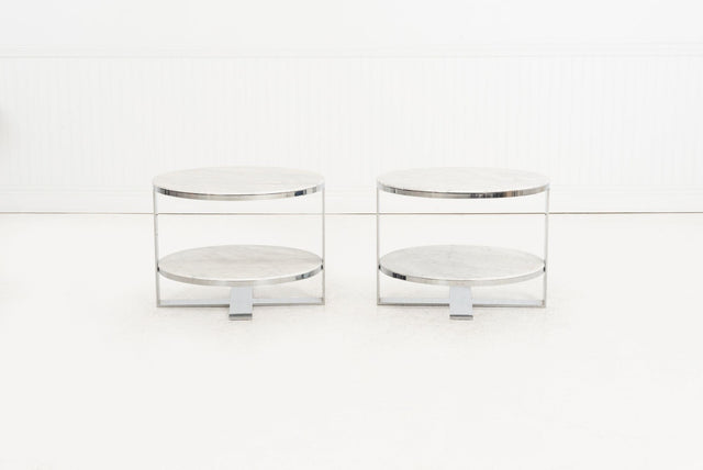 Pair of Eileen Side Tables by Antonio Citterio for B&B Italia, 2003