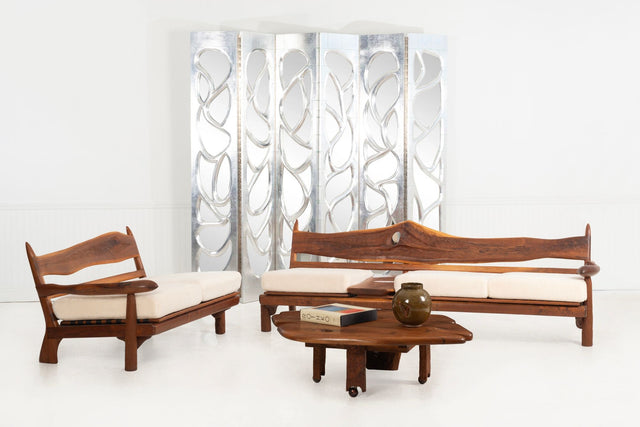 Phillip Lloyd Powell Studio Mirrored Screens, c. 1975