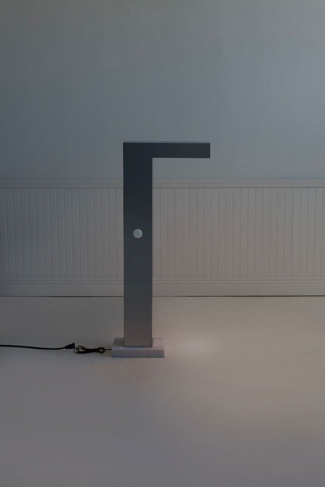 Milo Baughman for George Kovacs Chrome Floor Lamp, 1976
