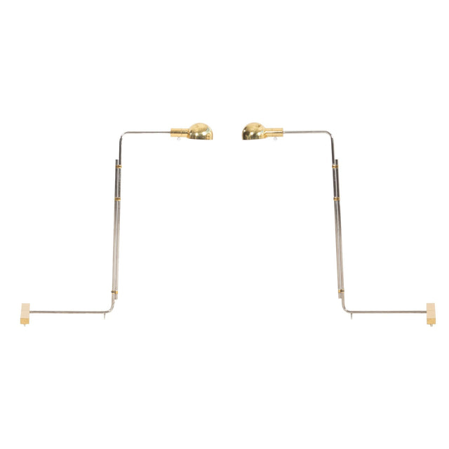 Pair of Cedric Hartman Low Profile MOMA Floor Luminaire 1H, 1966