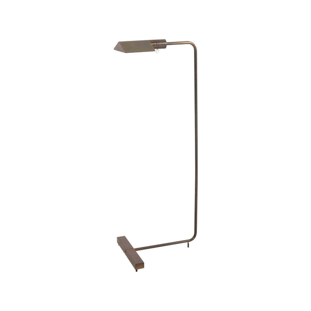 Cedric Hartman Low Profile Floor Lamp in Bronze, 1969