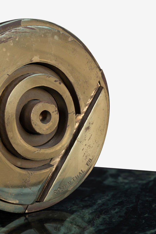 Tony Rosenthal Disc Tabletop Sculpture, 1968