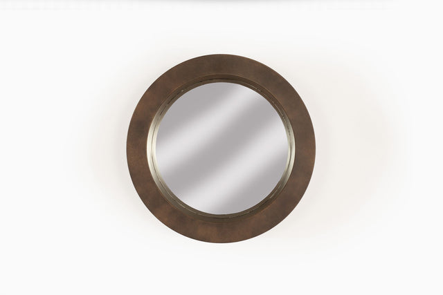 Curtis Jere Porthole Wall Mirror 1970c.