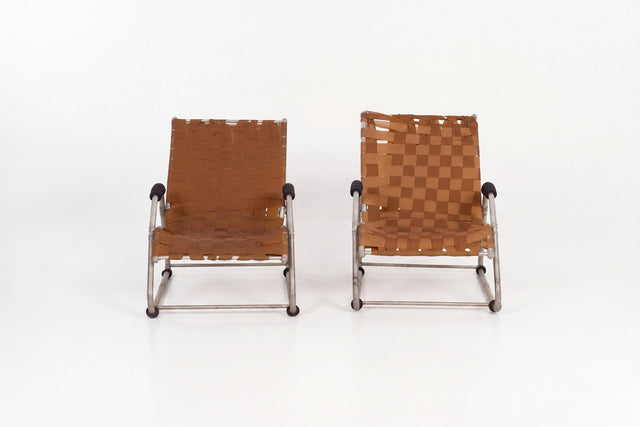 Warren McArthur South Hampton Model 635 Lounge Chairs, 1935