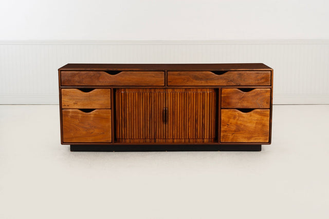 Dale Holub Credenza Solid Koa Wood 1976
