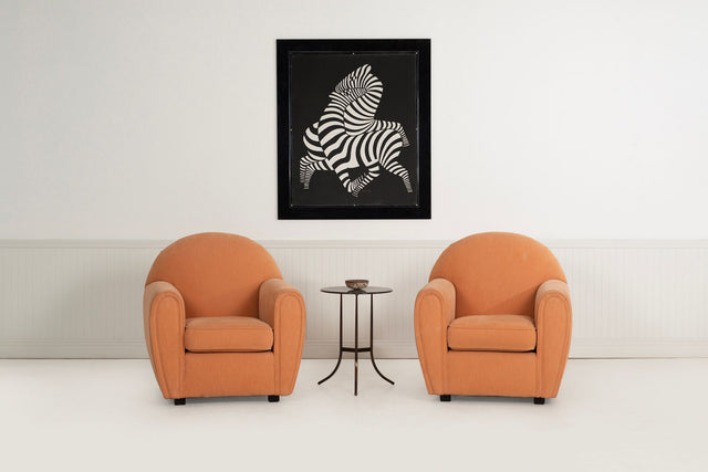Victor Vasarely Black “Zebra” Lithograph / Relief, Edition of 150, 1989