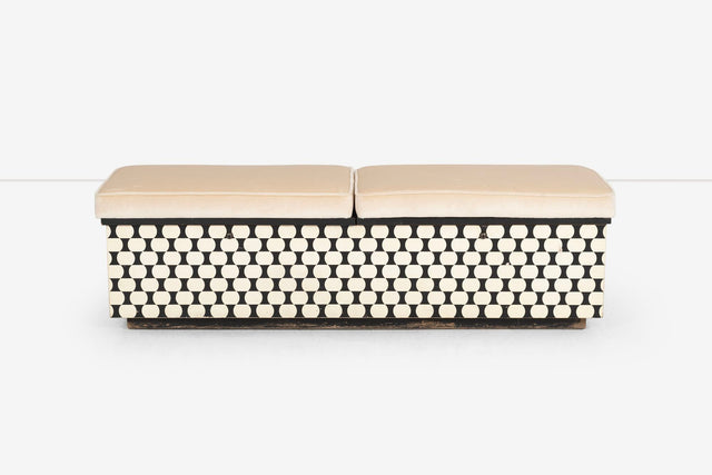 Milo Baughman Storage Bench