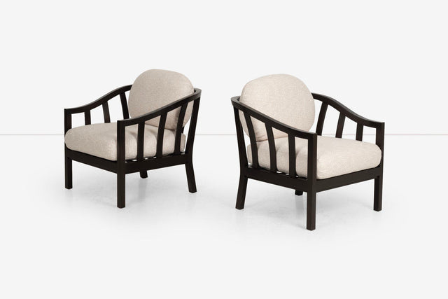 Roger Sprunger for Dunbar Pair of Lounge Chairs 1965c.