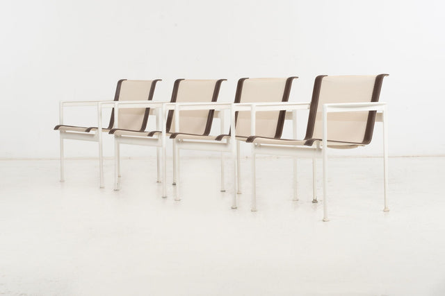 Richard Schultz for Knoll Set of Four Dining Chairs—1960s