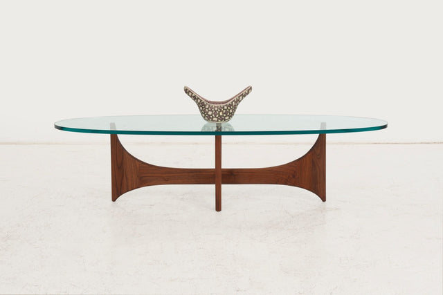 Adrian Pearsall for Craft Associates Oiled Walnut Coffee Table 1965