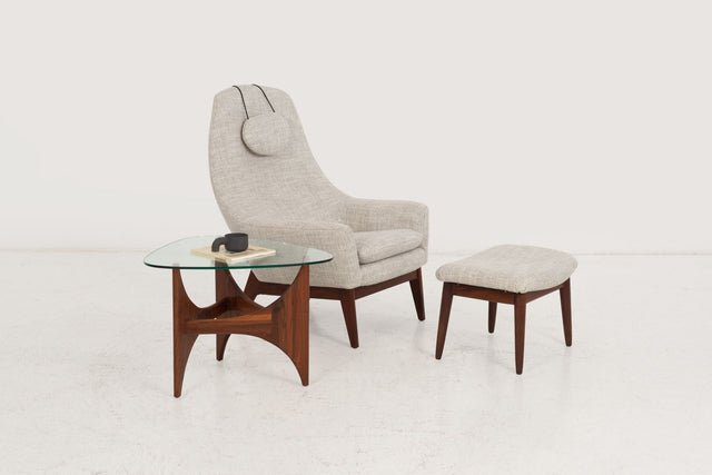 Adrian Pearsall Side Table for Craft Associates in Oiled Walnut 1965