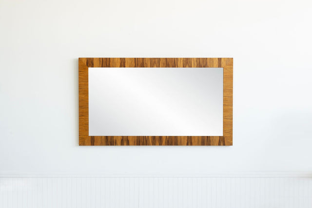 Milo Baughman for Thayer Coggin Rosewood Wall Mirror 1975c.