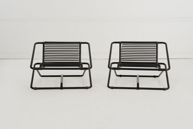 Ron Arad Pair of Rocking Chairs for One-Off, United Kingdom, 1981