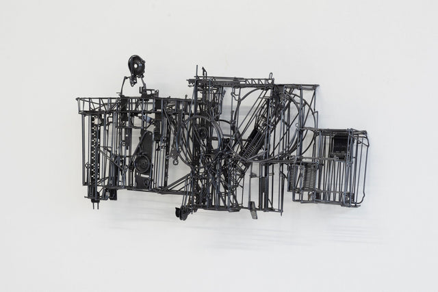 Max Neufeldt Metal Assemblage Sculpture, c. 1990