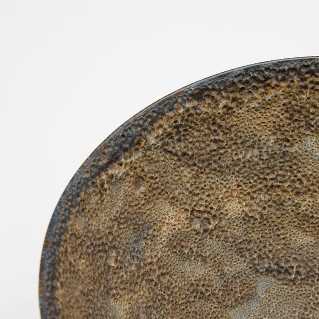 Gertrud and Otto Natzler Large Volcanic Bowl, c. 1955