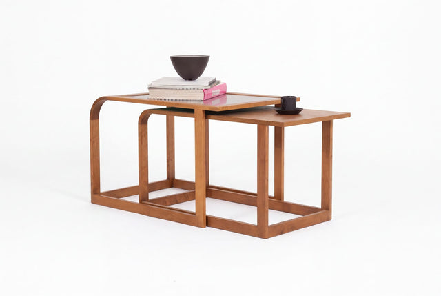 Eliel Saarinen and J. Robert F. Swanson Nesting Tables 1940 c.