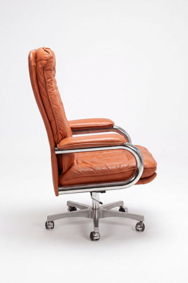 Guido Faleschini for i4 Mariani Executive Chair, Model 325, Italy, 1970