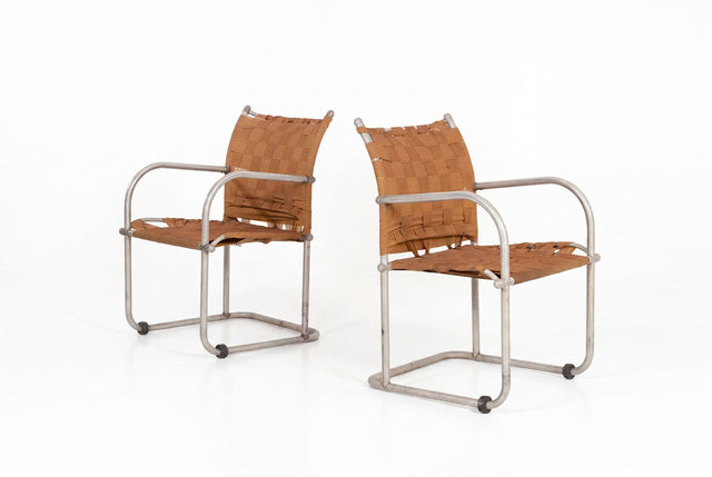 Pair of Warren McArthur Style No. 612 Tennis Chairs ,1935
