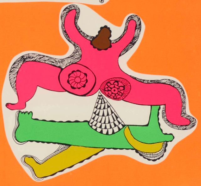 Niki de Saint Phalle Remember? Screenprint in Colors