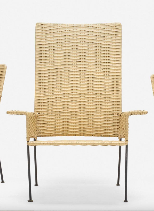 Hendrik Van Keppel and Taylor Green Chairs, Set of Three VKG, 1950