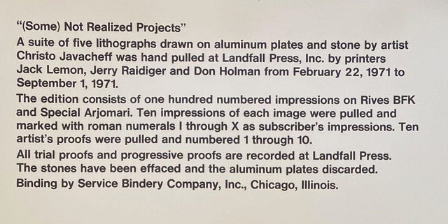 Christo, The Museum of Modern Art, Wrapped Project for New York, 1971