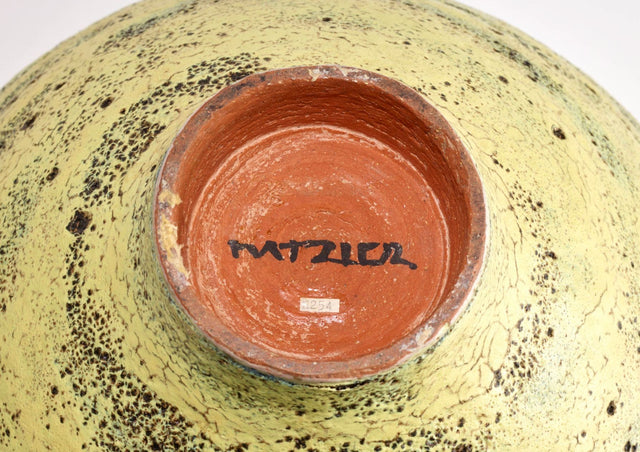 Gertrud and Otto Natzler Monumental Studio Bowl 1956