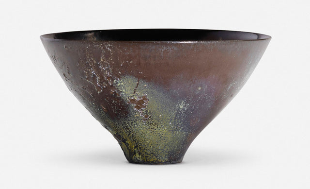 Gertrud and Otto Natzler Flaring Bowl 1967