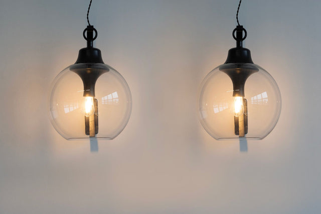 Pair of Luigi Caccia Dominioni for Azucena – Boccia Wall Lamps (1969)