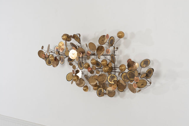 Curtis Jere Raindrops Wall Sculpture, c. 1965