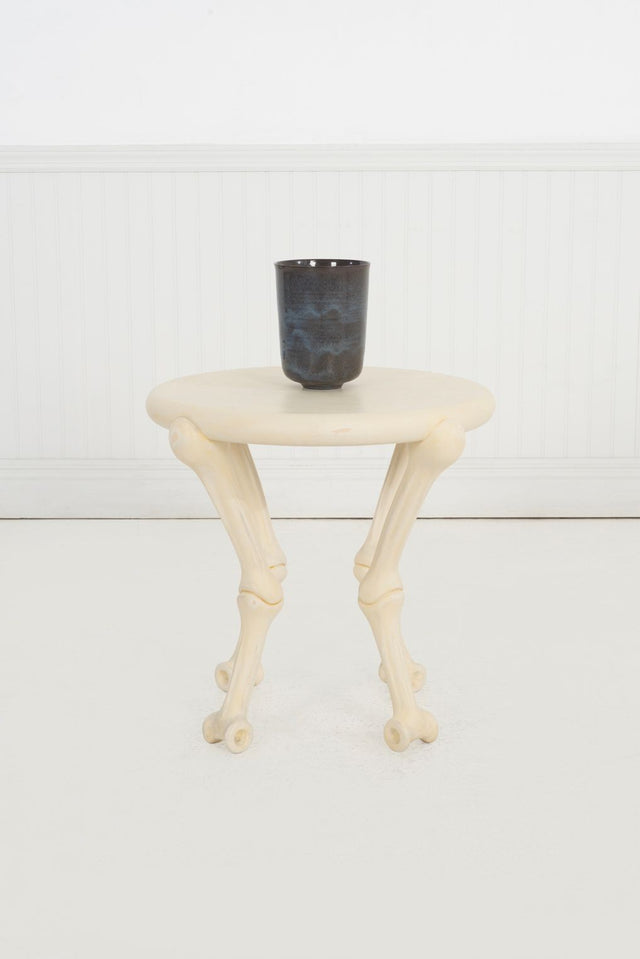 John Dickinson Rare Bone Cigarette Side Table 1977