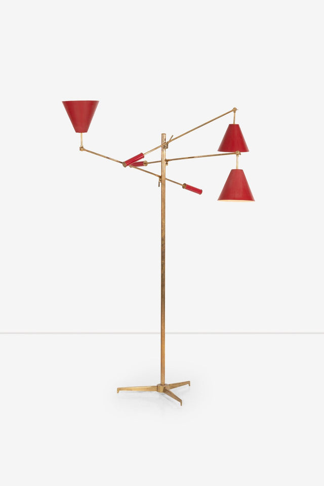 Angelo Lelli for Arredoluce Triennale Floor Lamp