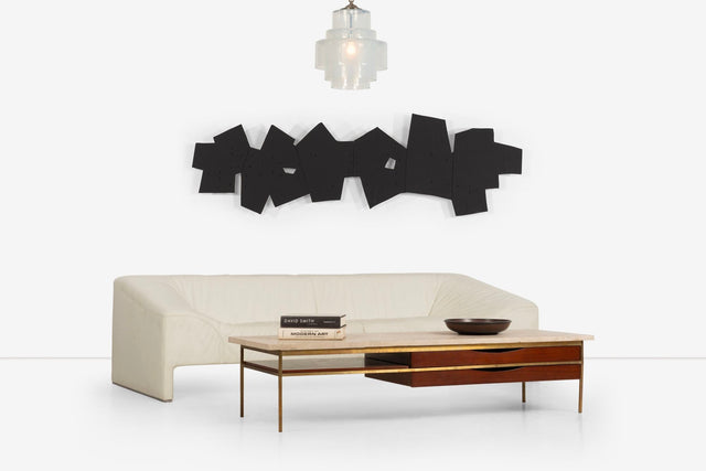 Patricia Urquiola for Moroso "Malmo" White Leather Sofa