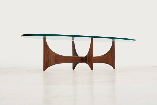 Adrian Pearsall for Craft Associates Oiled Walnut Coffee Table 1965