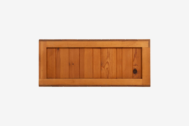 John Dickinson Unique Crate Coffee Table from the Firehouse, San Francisco 1970