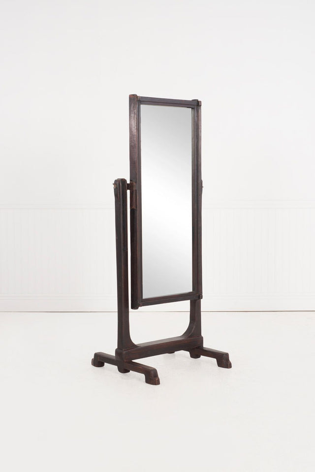 Smokey Tunis Carved Mirror 1969
