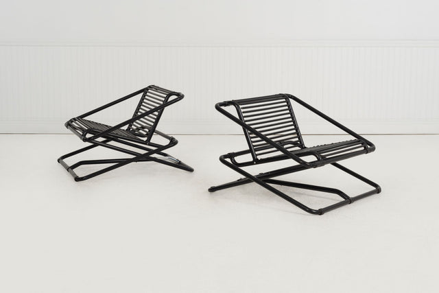 Ron Arad Pair of Rocking Chairs for One-Off, United Kingdom, 1981