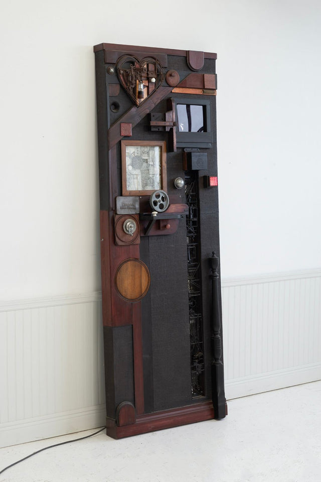 Max Neufeldt & Robert Roan Reliquary of the Heart Monumental Collage / Assemblage