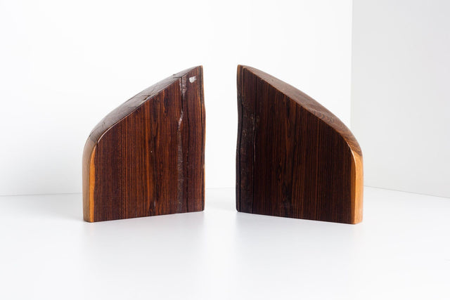 Don Shoemaker Hand-Carved Cocobolo Bookends