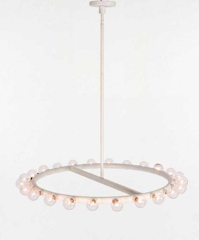 Alvin Lustig Ring Chandelier for Lightolier, c. 1960