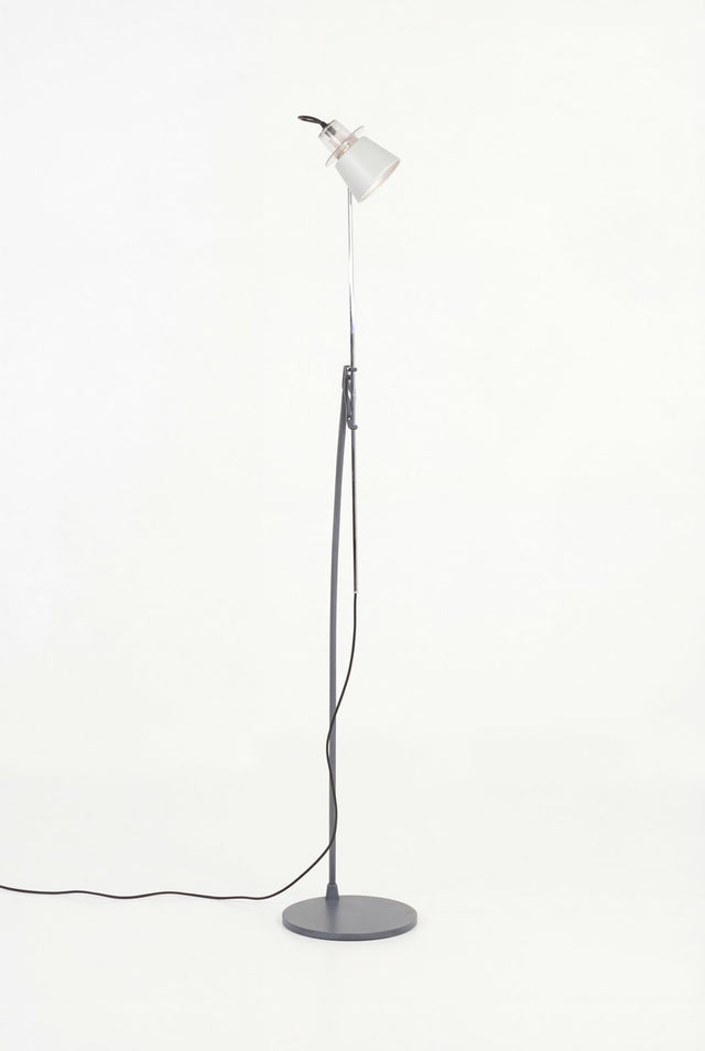 Enzo Mari for Artemide Alfiere adjustable floor lamp Italy, 1985