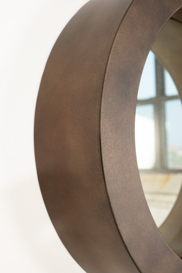 Curtis Jere Porthole Wall Mirror 1970c.